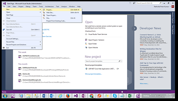 How to create a database in sql server using console application in 