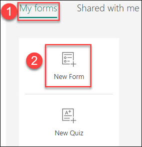 How To Create A Form Using Microsoft Forms