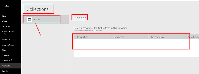 How To Create A Header In PowerApps Blank Gallery - PowerApps Grid View