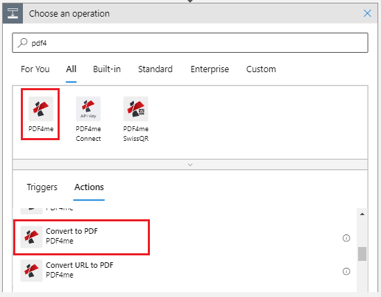 Logic App to convert documents into PDF