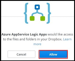 Sign in to dropbox
