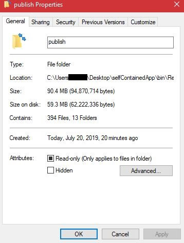 How To Create A .NET Core 3.0 Trimmed Self-Contained Single Executable App Using VS Code