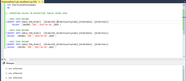 How To Create A Partitioned View In SQL Server