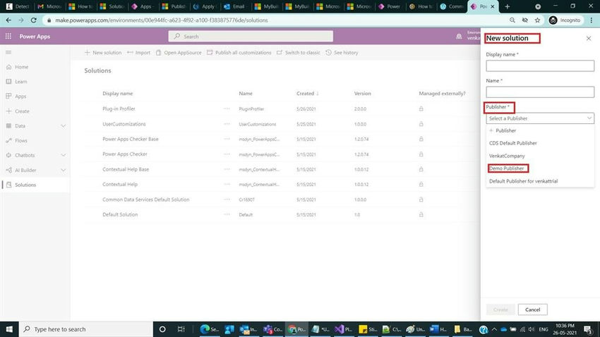 How To Create A Publisher In Dynamics 365 CRM Using Classic Mode And ...
