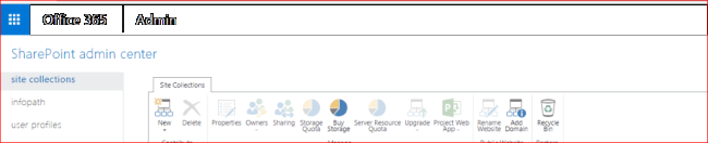 how to create sharepoint site collection in office 365