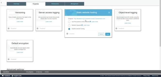 How To Create A Static Website In AWS Serverless Options