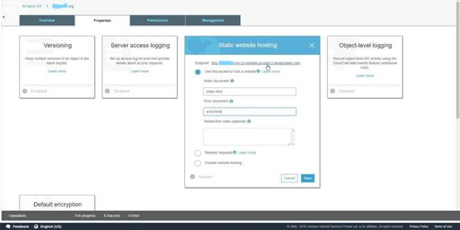 How To Create A Static Website In AWS Serverless Options