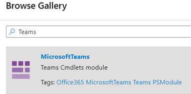 How To Create A Team In Microsoft Teams Using Powershell In Azure Automation