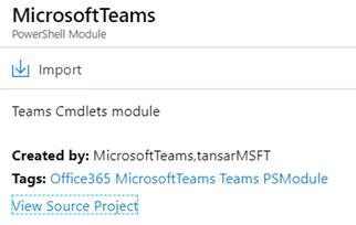 How To Create A Team In Microsoft Teams Using Powershell In Azure Automation