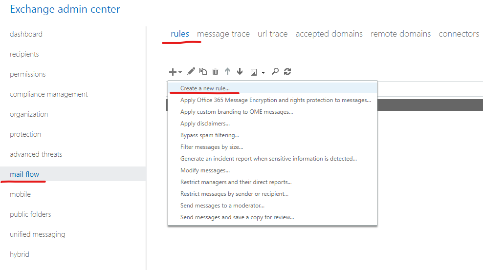How To Create A Transport Rule To Avoid Spoofing Email