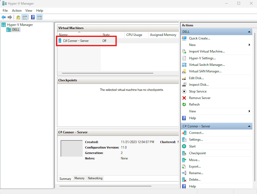Create A Windows Server 2019 OS In Hyper V