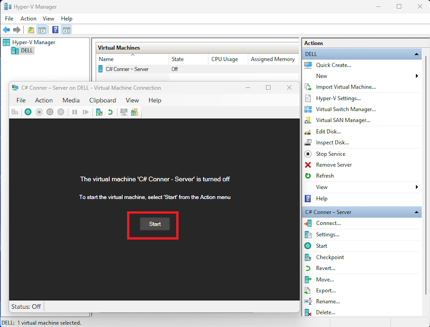 Create A Windows Server 2019 OS In Hyper V