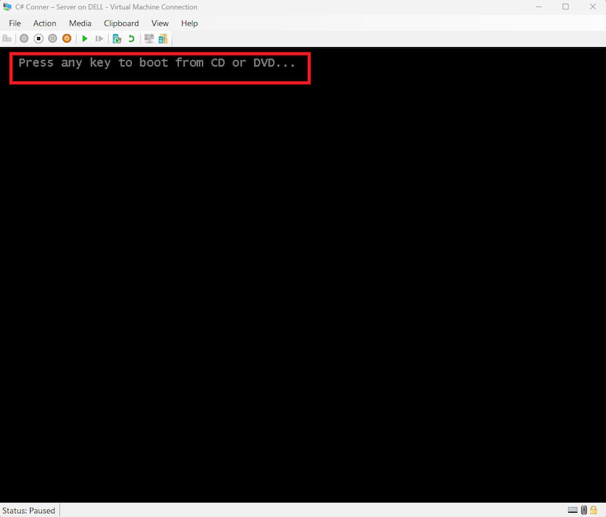 Create A Windows Server 2019 OS In Hyper V