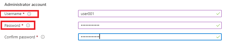 Administrator account