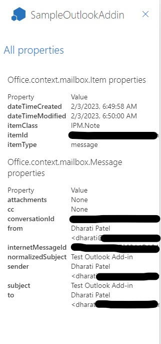 create an Add-in in outlook using ASP.NET