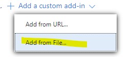 create an Add-in in outlook using ASP.NET