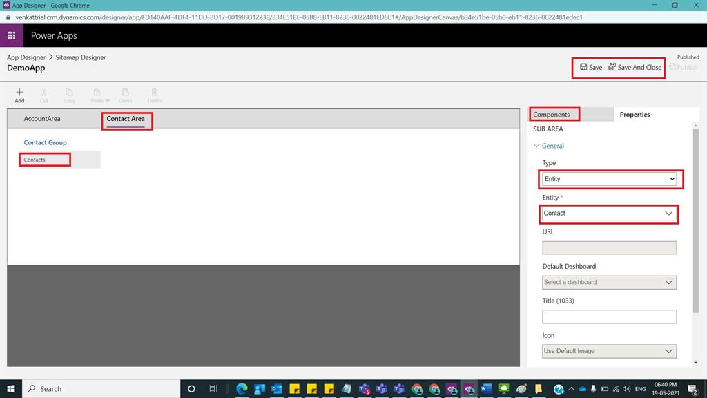 How To Create An App In D365 CRM