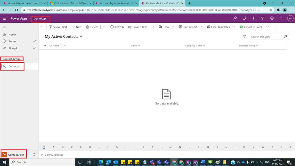 How To Create An App In D365 CRM