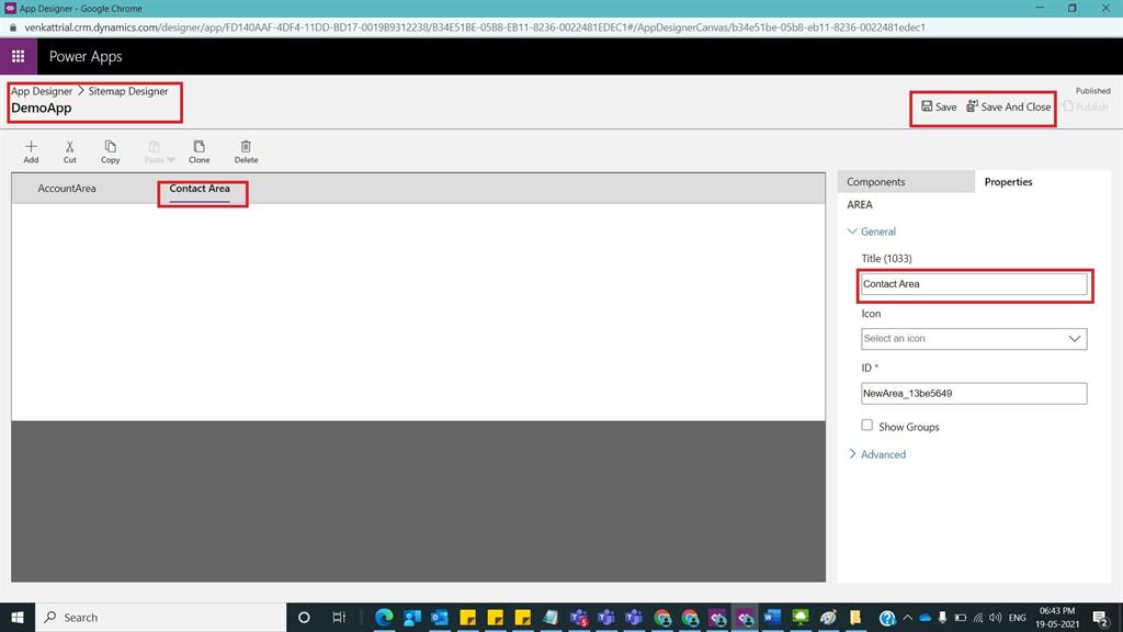 How To Create An App In D365 CRM