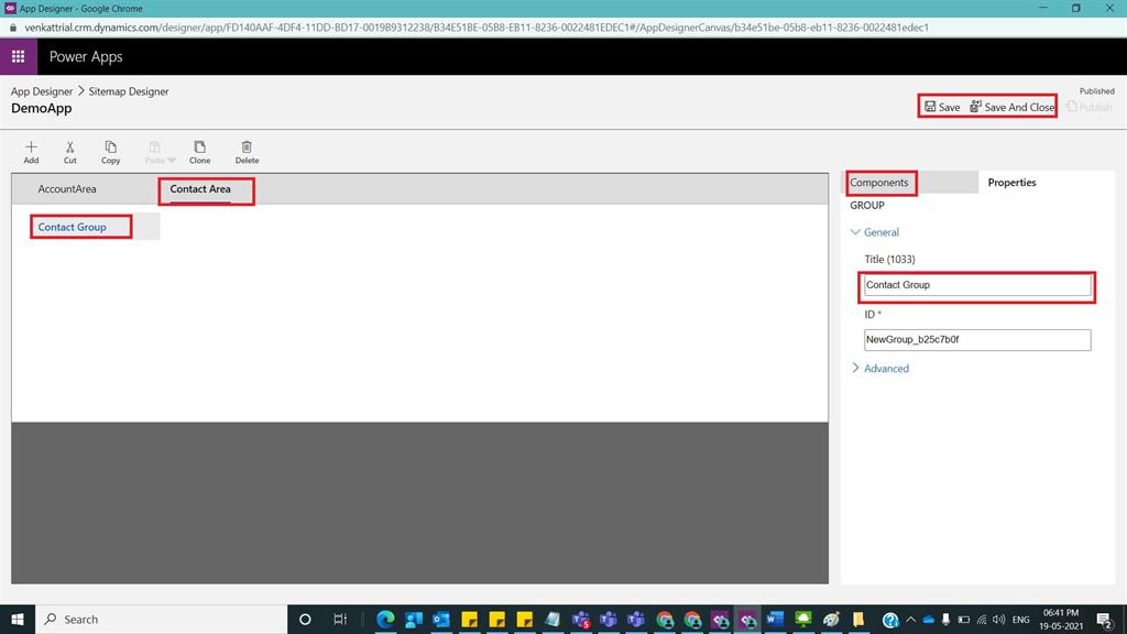 How To Create An App In D365 CRM