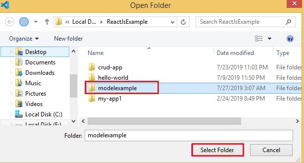 How To Create An Application To Get User Details In A Model Popup In ReactJS With Axios Using Web API