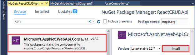 How To Create An Application To Get User Details In A Model Popup In ReactJS With Axios Using Web API