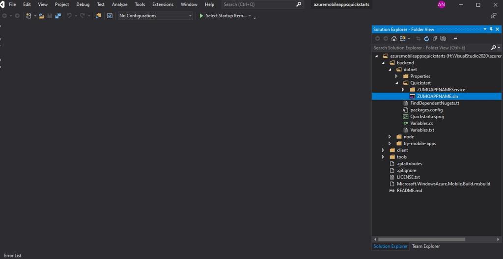 How To Create An Azure Back-End For A Xamarin.Forms Application