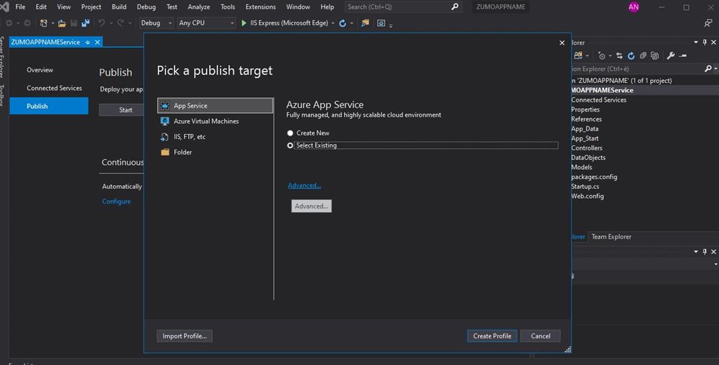 How to Create an Azure Back-End for a Xamarin.Forms Application - Part Two