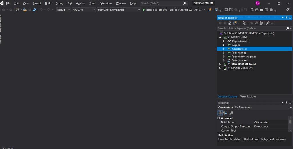 How To Create An Azure Back-End For A Xamarin.Forms Application