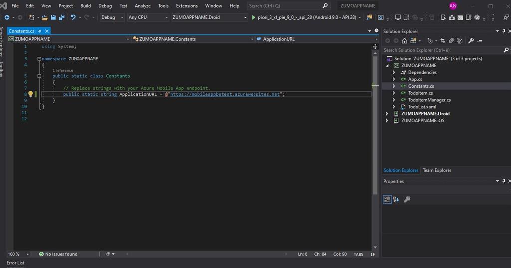 How To Create An Azure Back-End For A Xamarin.Forms Application