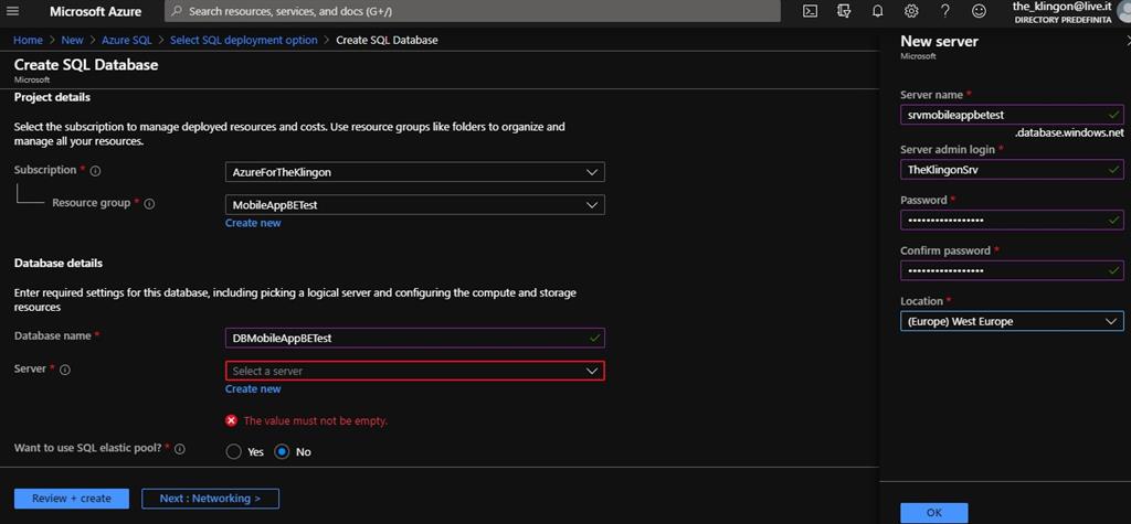 How To Create An Azure Back-End For A Xamarin.Forms Application