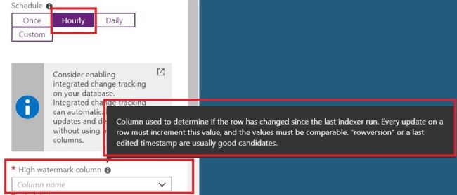 How to create an Index using Import Data, Create an indexer