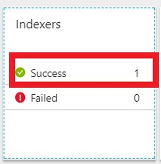 How to create an Index using Import Data, Create an indexer