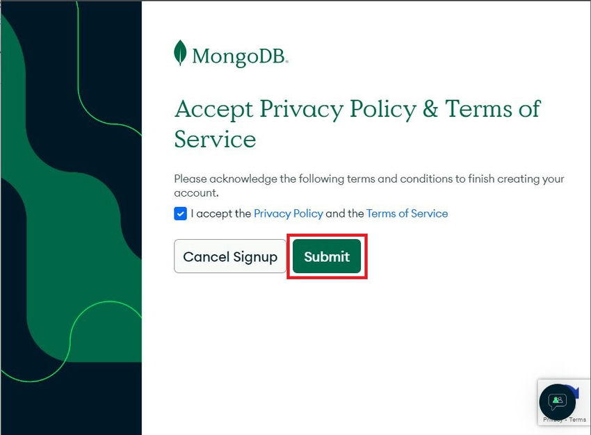 MongoDB Term and conditions
