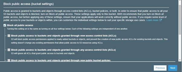 How To Create And Configure S3 Bucket Using AWS Portal