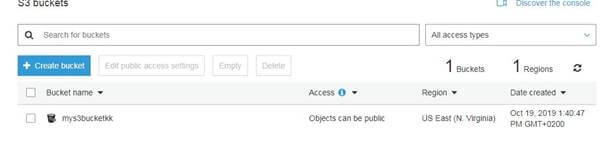 How To Create And Configure S3 Bucket Using AWS Portal