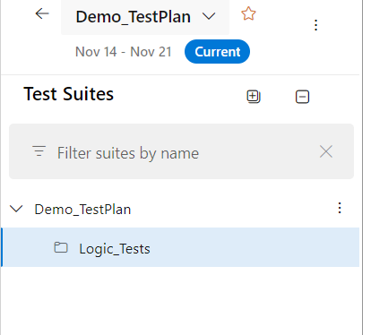 Demo Test Plan