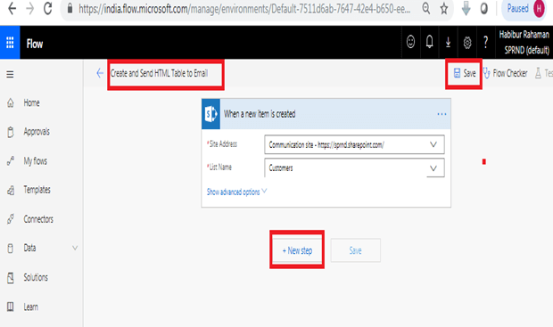 How To Create And Format HTML Table Using Microsoft Flow And SharePoint Online