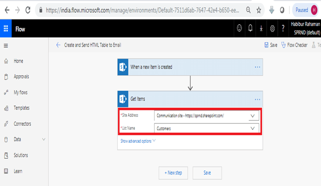 How To Create And Format HTML Table Using Microsoft Flow And SharePoint Online