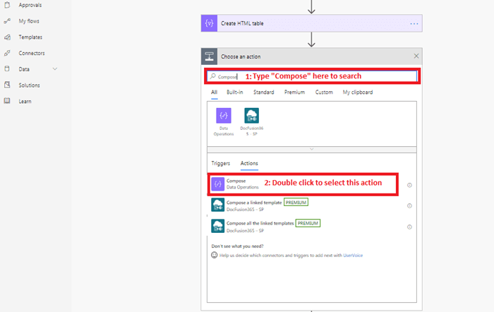 How To Create And Format HTML Table Using Microsoft Flow And SharePoint Online