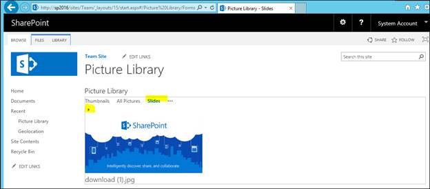 How To Create And Manage SharePoint Picture Library In SharePoint 2016 ...