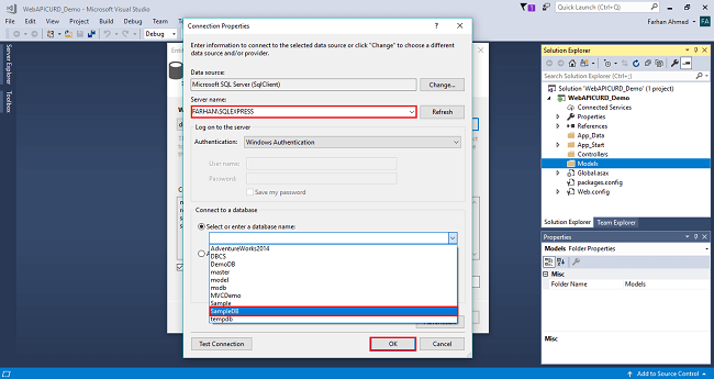 Choose New Connection