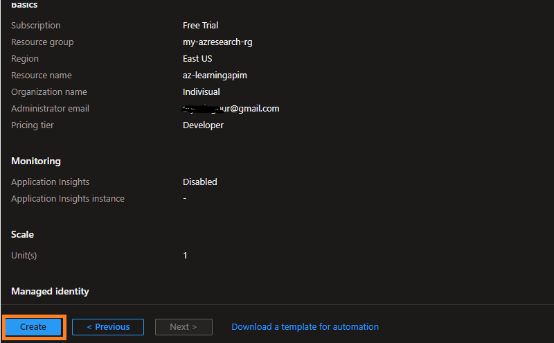 How To Create Azure API Management