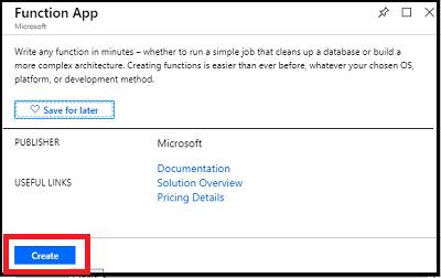 How To Create Azure Function App In Azure Portal