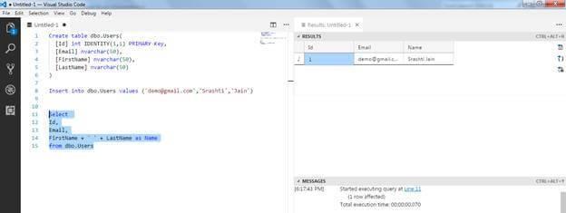 How To Create Azure SQL Database And Access It Through Visual Studio Code