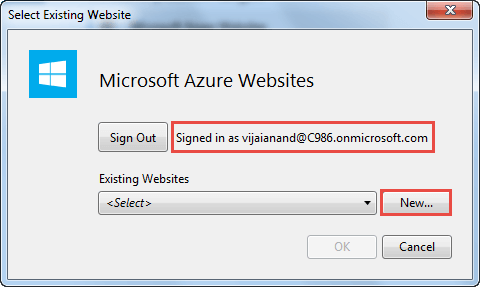 New Azure portal 