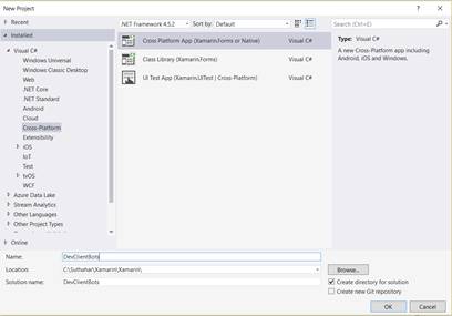 ChatBot In Xamarin