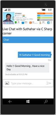 ChatBot In Xamarin