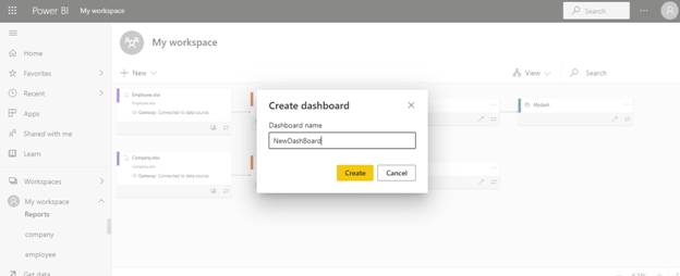 How To Create Dashboard In Power BI