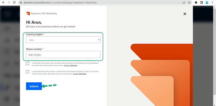 Dynamics 365 Marketing